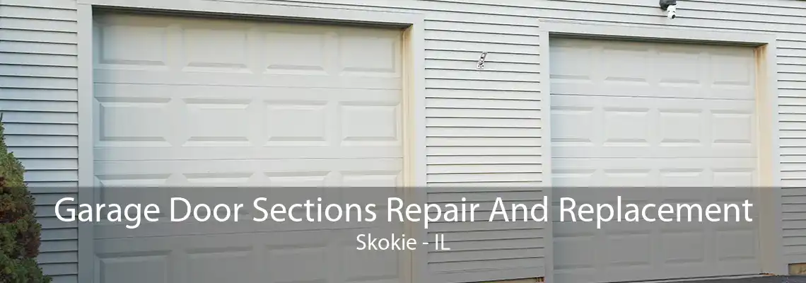 Garage Door Sections Repair And Replacement Skokie - IL