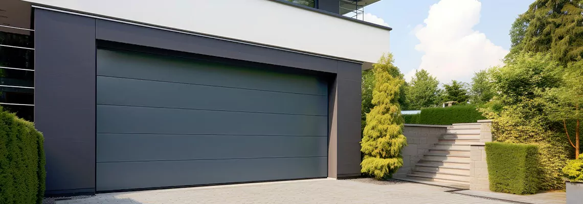 Haas Galvanized Steel Garage Door in Skokie, IL