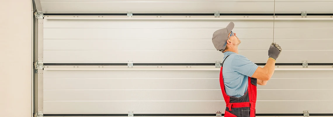 Aluminum Garage Door Installation in Skokie, Illinois