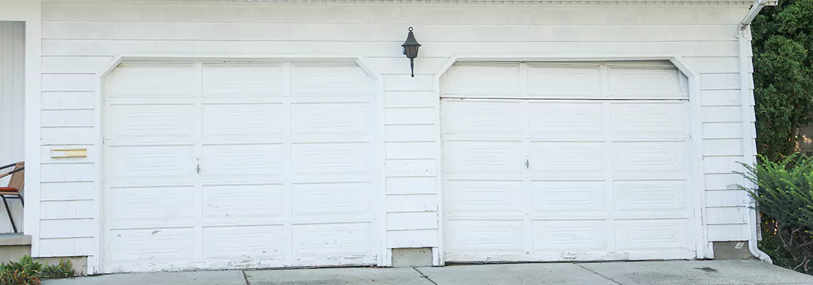 Roller Garage Door Dropped Down Replacement in Skokie, IL